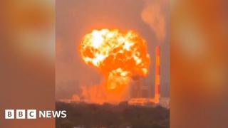 Explosion rocks Russian oil facility