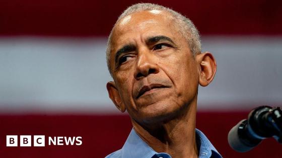 Obama addresses racist video shared by Trump depicting him as an ape