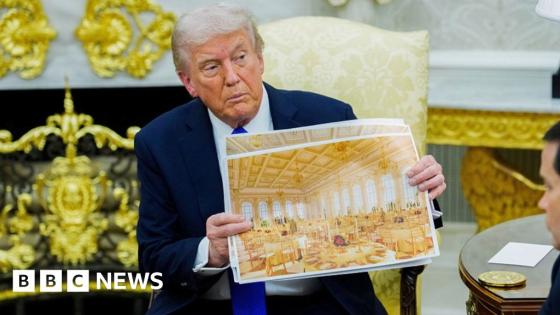 How Trump’s comments on East Wing demolition evolved