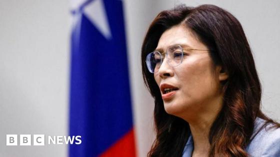 Taiwan opposition leader visits China for expected meeting with Xi Jinping