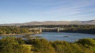Fears grow for 17-year-old boy who vanished into the sea as helicopters sweep Menai Strait
