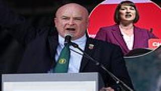 Tories warn of 'return to union chaos of the 1970s' after RMT boss Mick Lynch vows to 'seize control' of the UK economy now Labour is in power
