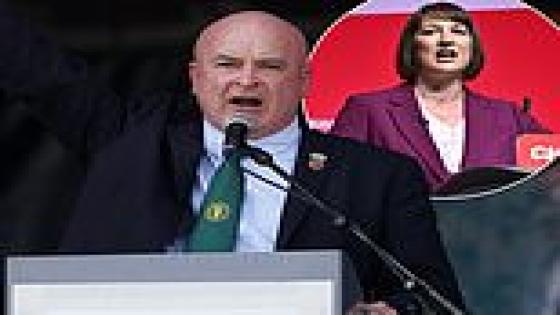 Tories warn of 'return to union chaos of the 1970s' after RMT boss Mick Lynch vows to 'seize control' of the UK economy now Labour is in power