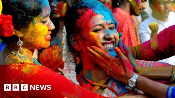 Celebrating Holi – the Hindu festival brings its array of colours to India and elsewhere