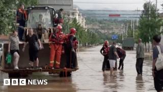 BBC visits Beijing region hit by deadly flood