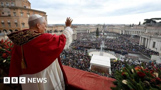 Pope Leo’s plea for peace in Christmas message
