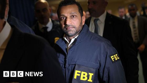 FBI Director Kash Patel’s jet use delayed investigations, Dem alleges