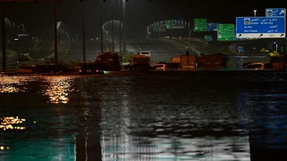 » Slow recovery as Dubai airport, roads still deluged