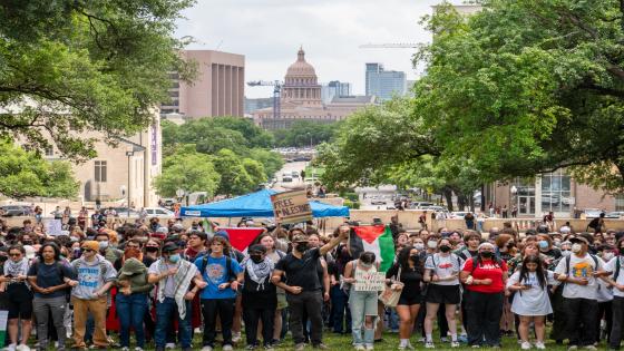 Photos: Pro-Palestinian protests spread at US universities | Israel War on Gaza News
