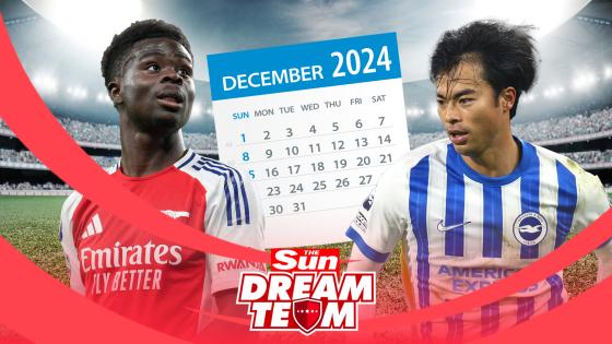 Which teams have the most favourable fixtures this December?