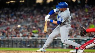 Dodgers’ Gavin Lux searching to put his best foot forward at the plate