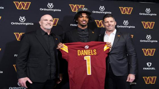 Commanders GM Adam Peters proud of draft process two days in: ‘We got a lot better’