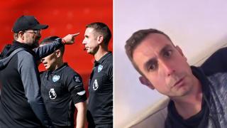 What did David Coote allegedly say in video that appears to show Premier League ref slamming Liverpool and Jurgen Klopp?