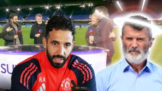 Ruben Amorim takes brutal swipe at Ed Sheeran as Man Utd boss admits Sky Sports pundit ‘is the real star’