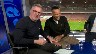 Jamie Carragher and Theo Walcott have awkward ‘Thierry Henry moment’ live on Sky Sports after Arsenal vs Liverpool