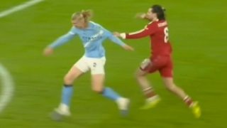 ‘Killed one of the great moments’ – Neville leads fury as Man City 100th minute goal ludicrously ruled out for red card