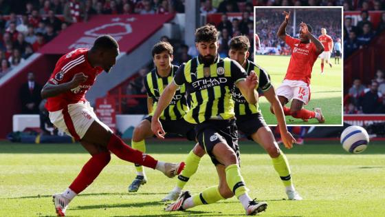 Nottingham Forest 1 Man City 0: Callum Hudson-Odoi scores late winner that could propel his side into Champions League