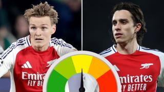 Arsenal player ratings: Martin Odegaard runs the show but poor defending from Riccardo Calafiori stops clean sheet – The Sun