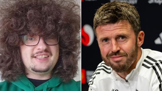 ‘Poor lad can get a haircut’ – Littler backs Carrick to help hairy fan and reveals what he must do to land Man Utd job