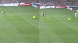 Man Utd fans call for club to be liquidated as Tom Heaton’s horror blunder sees them go behind against Hong Kong