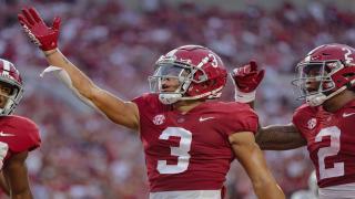 Saban: Alabama investigating postgame incident involving Jermaine Burton
