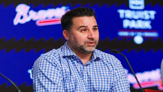 How did the Atlanta Braves rank among the top 10 MLB front offices?