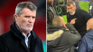 Roy Keane ‘set to have BODYGUARD for Liverpool vs Man City’ after Sky Sports pundit’s heated row with Ipswich fan