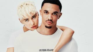 Awkward Alexander-Arnold billboard showing Liverpool star posing with ex is erected in Madrid amid Real transfer links