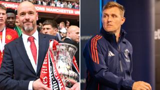 Ten Hag ‘had to be talked out of kamikaze FA Cup final tactic by Darren Fletcher’ which helped extend Man Utd stay