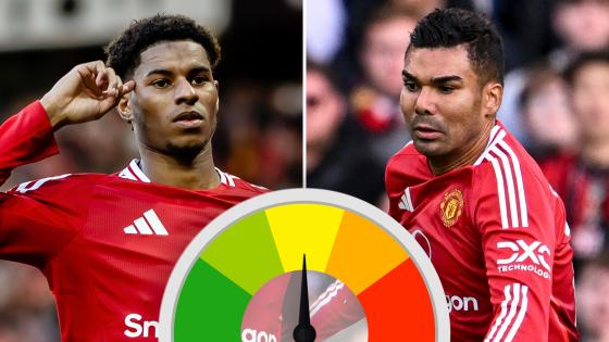 Man Utd ratings: Marcus Rashford repays Amorim’s faith in style but Casemiro’s lack of pace could be major issue