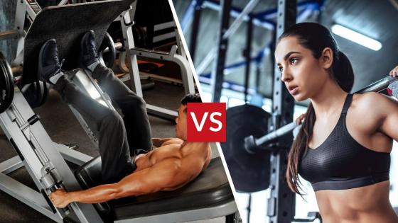 Leg press vs squats: which should I do for bigger legs?