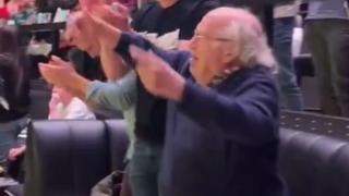 Moment Danny DeVito celebrates Wrexham’s injury-time winner over Barnsley in virtual stadium in LA