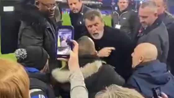 ‘I feel sick when I look at him,’ says fan who Roy Keane ‘offered out’ after Man Utd clash as he opens up on row