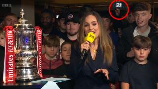 Man Utd fan ‘KICKED OUT’ of FA Cup draw after making protest against ticket prices live on BBC
