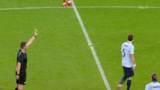 Man Utd star Manuel Ugarte shown two yellow cards in England vs Uruguay but avoids red card