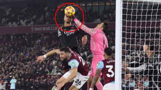 ‘I’m surprised’: Ex-Prem ref responds as VAR helps Arsenal again with controversial Saka and Timber calls at West Ham