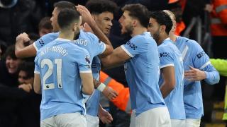 Nico O’Reilly double ramps up pressure on Arsenal as Pep Guardiola’s men hold out for huge win