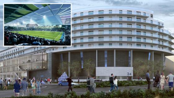 Inside National League club’s abandoned ‘hotel-stadium’ with 17,000-seater project sold off for housing