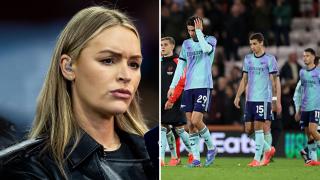 Laura Woods blasts ‘we don’t look the part at all’ as TNT Sports host claims Arsenal ‘aren’t main Man City title rivals’