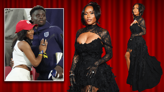 Arsenal star Bukayo Saka’s glam girlfriend Tolami Benson steals the show in daring outfit at The Fashion Awards