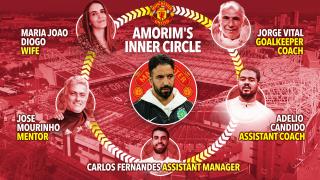 Inside Ruben Amorim’s inner circle, from his £4m backroom staff to well-connected wife, as he closes in on Man Utd job