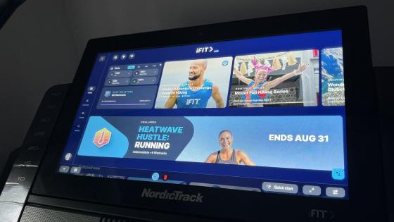 Watch Netflix or Prime Video while you workout with iFit’s new OS