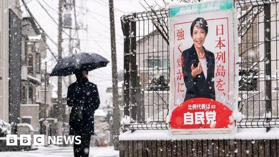 Japan votes in snap election as PM Sanae Takaichi takes a gamble