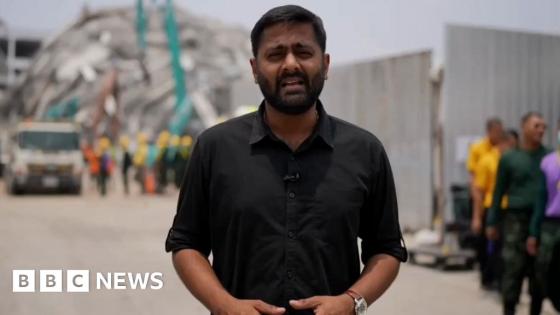 BBC at scene as Bangkok tower collapse rescue efforts continue