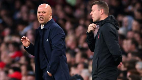 Arne Slot punished for X-rated blast about Arsenal… because fourth official thought he was talking to him