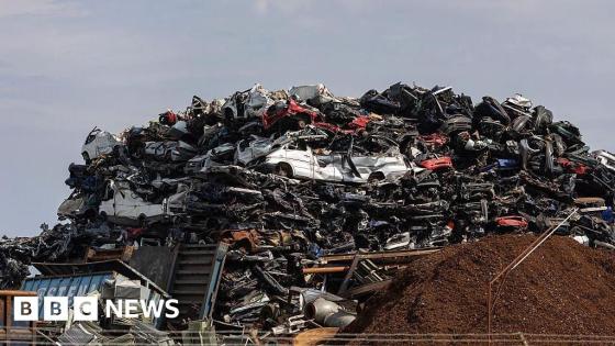 Man, 82, crushed to death in car at Munich scrapyard