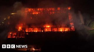 Fire rips through historic Italian monastery