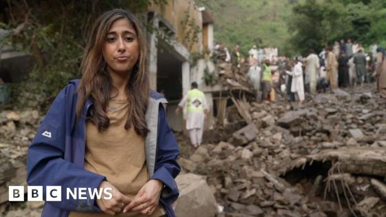 Rescuers comb through flash flood debris in search of survivors