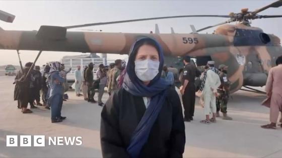 BBC reports from scene as Afghanistan earthquake rescue mission gets under way