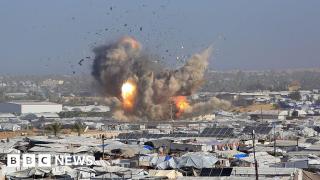 Israeli air strikes kill at least 28 Palestinians in Gaza, rescue officials say